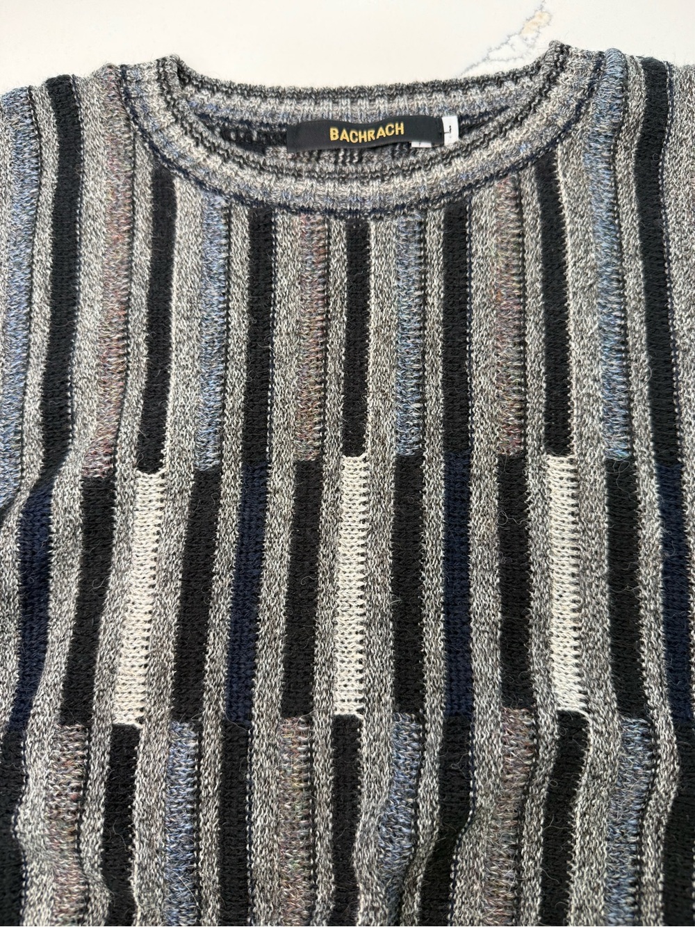 Vintage bachrach pattern knit sweater